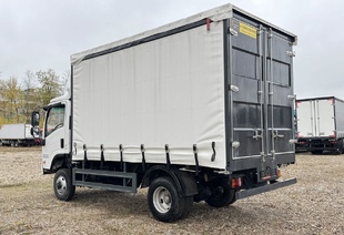 ISUZU KV100 4×4 (МРМ 3,5т) БОРТ-ТЕНТ СДВИЖНЫЕ ШТОРЫ И КРЫША 4,2м